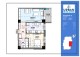 Plan apartament 2 camere tip B