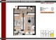Plan 1 dormitor C3