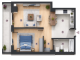 Plan apartament A11 Millennium Tatarasi