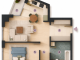 Plan apartament A09 Millennium Tatarasi