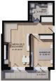 Apartament 2 camere - tip 2