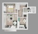 Plan apartament 2 camere