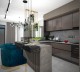 Interior — living open space cu bucătărie