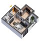 Apartament 1 camera tip 1B