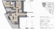 Plan apartament 3 camere — 105,75 mp construit