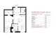 Plan apartament 2 camere Tip 2B – Corp A