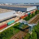 P3 Bucharest A1 - vedere aeriana asupra halelor de depozitare