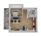 Model apartament — finisaje și dotări