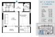 Plan apartament 2 camere cu terasă — 58,7 mp