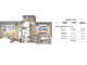 Plan apartament 2 camere Tip 1, 48 mp