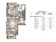 Plan apartament 2 camere Tip 2, 59 mp