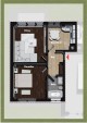 Interior living apartament 2 camere