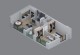Plan apartament 3 camere AP3/AP6 — etaj 1/2