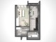 Plan apartament 2 camere
