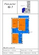 Plan apartament 3 camere nr. 3 - 84,51 mp