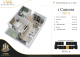 Plan apartament 1 cameră Tip 8 — 50 mp