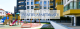 Aviatiei Apartments — fațadă blocuri