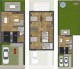 Plan casă Tip 1C — parcelă 245 mp