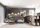 Interior bucătărie amenajată — design contemporan