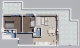 Plan penthouse etaj 6 — tip 3P