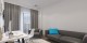 Lascar Park Residence — vedere din apartament spre curte
