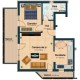 Plaza Residence, apartament 2 camere